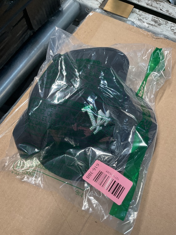 Photo 1 of (used, MINOR DAMAGES)p New Era 950 Los Angeles Dodgers Basic Snapback Hat (Black/White) Men's Cap