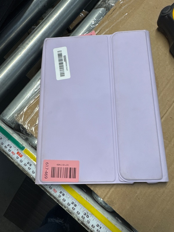Photo 1 of ***STOCK PHOTO FOR REFERENCE ONLY***SEE PICTURES***Harvopu Keyboard Case Compatible with iPad Air 11-inch/Air 5th 4th Generation Case with Keyboard-Backlit Detachable, Folio Keyboard Cover with Pencil Holder for Air 11" M4/M3/M2, Air 5/Air 4 (Purple)