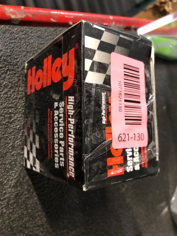 Photo 1 of ***MISSING PARTS*** KARTONMOTOR Adjustable Fuel Pressure Regulator Carburetor Parts with Fuel Gauge Kit for Holley and Edelbrock Carburetors, 4 1/2 to 9 PSI, 3/8in NPT, 12-803