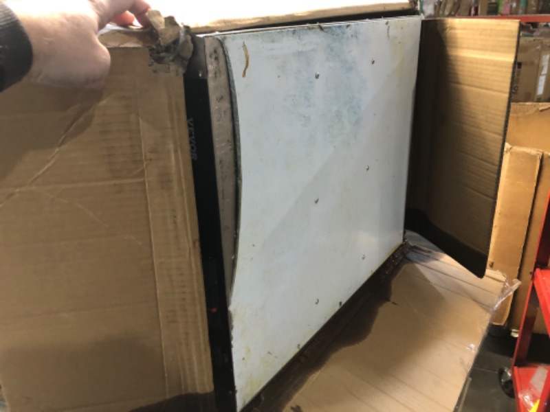 Photo 1 of ***DAMAGED - SEE NOTES/PICTURES*** VEVOR Electric Hot Box Food Warmer, 5-Tier Commercial Warming Cabinet with Water Tray, Single-Door and Adjustable Shelves, Stainless Steel Food Warmer Cabinet, for Restaurant, Kitchen, Pizza, Chicken