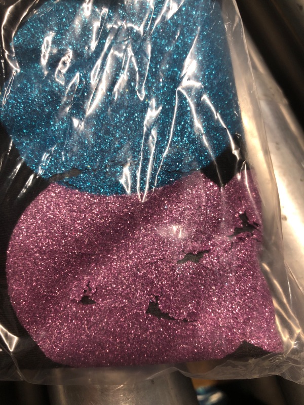 Photo 1 of ***DAMAGED - SEE NOTES/PICTURES*** Earlymemb Womens Glitter Bunny Squad V Neck Shirt Easter Day Funny Rabbit Graphic Tee Spring Holiday Family Matching Short Sleeve Tops(L,V-G-Black)