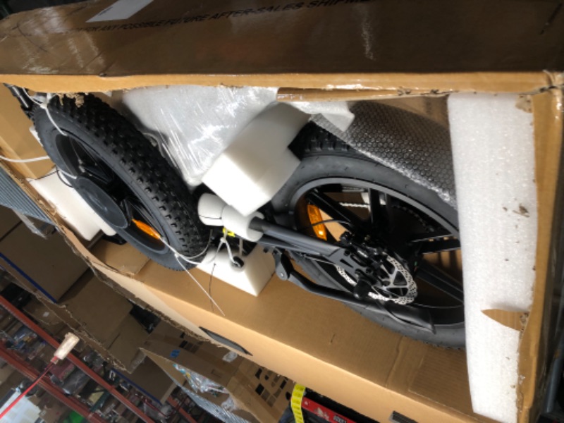 Photo 1 of ***FACTORY SEALED - OPENED FOR INSPECTION*** Windone E2 Electric Bike for Adults, Full Suspension, 48V13Ah Removable Battery, Up to 28MPH & 46.6Miles (PAS), 1000W Peak Ebike with All-Terrain 4.0" Fat Tires, UL Certified, Moped E-Bike