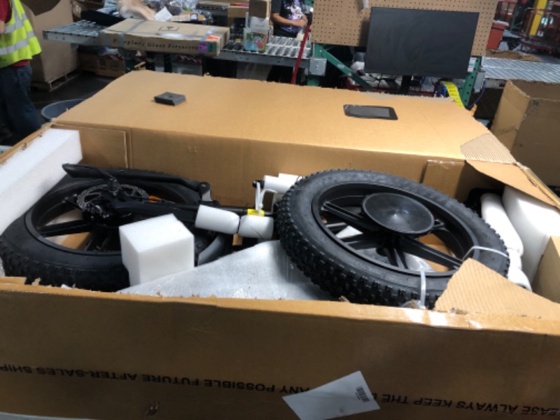 Photo 1 of ***FACTORY SEALED - OPENED FOR INSPECTION*** Windone E2 Electric Bike for Adults, Full Suspension, 48V13Ah Removable Battery, Up to 28MPH & 46.6Miles (PAS), 1000W Peak Ebike with All-Terrain 4.0" Fat Tires, UL Certified, Moped E-Bike