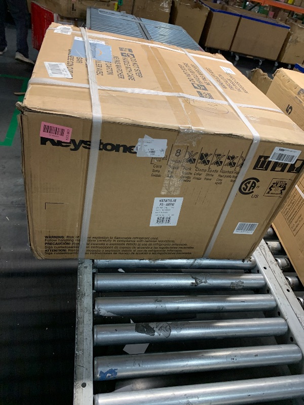 Photo 1 of ***FACTORY SEALED***
Keystone 10,000 BTU Through the Wall Air Conditioner and Dehumidifier, 115V, Through the Wall AC Unit for Bedroom, Bathroom, Nursery, Small-Medium Sized Rooms up to 450 Sq.Ft., Quiet, High Efficiency