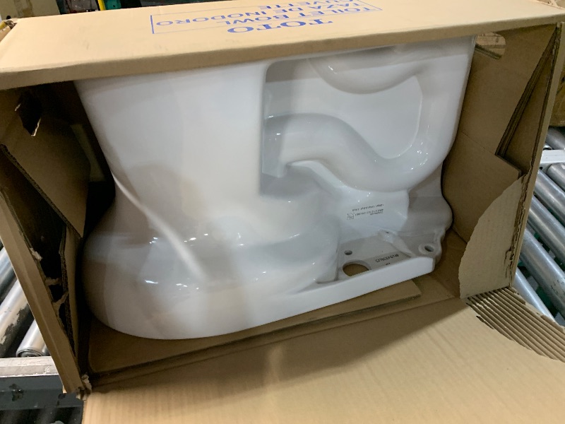 Photo 1 of ***PARTIAL SET (BOWL ONLY) - PRICE ADJUSTED***
TOTO® Drake® WASHLET®+ Two-Piece Elongated 1.6 GPF Universal Height TORNADO FLUSH® Toilet with S2 Bidet Seat, Cotton White - MW7763346CSFG#01