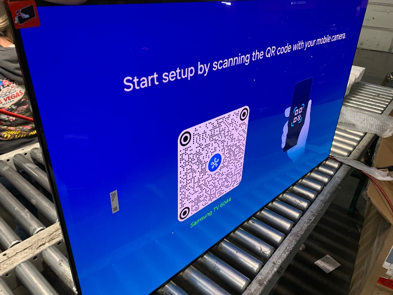 Photo 1 of ***DAMAGED, SEE PHOTOS***
Samsung 55-Inch Class OLED S95F 4K Glare Free Smart TV (2025 Model) NQ4 AI Gen3 Processor, HDR Pro, Motion Xcelerator 164Hz, Dolby Atmos, Samsung Vision AI, Alexa Built-in
