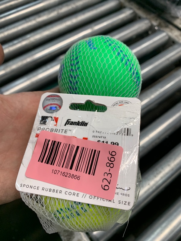 Photo 1 of ***MISSING PARTS***
Franklin Sports Rubber Baseballs - Pro Brite Soft Rubber Tball + Baseball Balls - Practice Kids Teeballs + Baseballs - Sponge Rubber Balls - 3 Pack