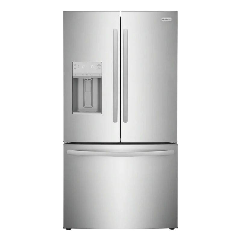 View 1 of ***DAMAGED DURING SHIPMENT******TRUCK/TRAILER PICKUP ONLY***Frigidaire FRFC2323AS 36 inch Counter-Depth French Door Refrigerator with 22.6 Cu. Ft. Capacity, Sabbath Mode, Energy Star, in Stainless Steel