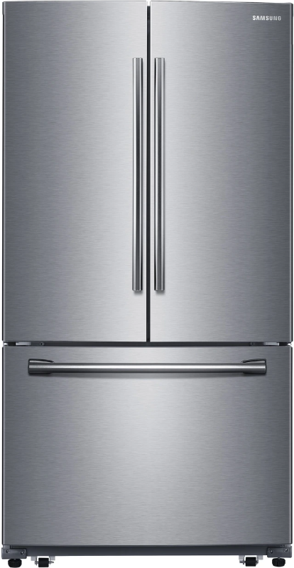 Photo 1 of ***NONFUNCTIONAL******DAMAGED DURING SHIPMENT******TRUCK/TRAILER PICKUP ONLY***Samsung 25.5 Cu. Ft. Stainless Steel French Door Refrigerator