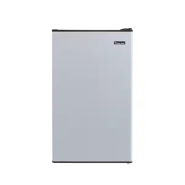 View 1 of ***DAMAGED DURING SHIPMENT******TRUCK/TRAILER PICKUP ONLY***3.3 cu. ft. Mini Fridge in Stainless Look