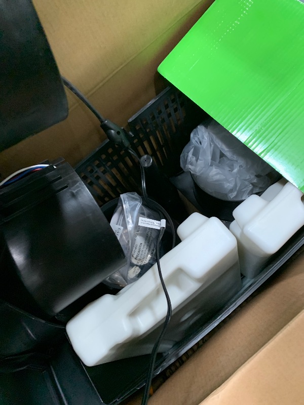 Photo 1 of ***DAMAGED DURING SHIPMENT******TRUCK/TRAILER PICKUP ONLY***AIRCARE Valiant Digital Whole-House Console-Style Evaporative Humidifier (Brushed Nickel)