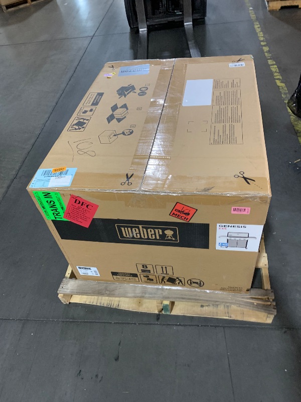 Photo 1 of ***FACTORY SEALED***
Weber Genesis S-415 Natural Gas Grill for Outdoor Cooking, Stainless Steel, 4 Burners – Stainless Steel Cooking Grates & PureBlu Burners