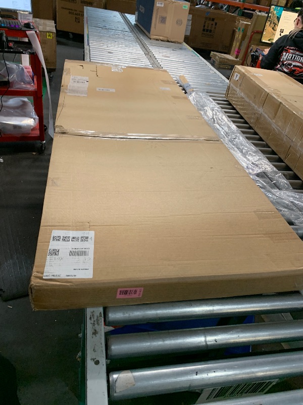 Photo 1 of **********INCOMPLETE ITEM, THIS IS ONLY THE TABLE TOP, LEGS NOT INCLUDED**************
FDP Rectangle Activity School and Office Table (24 x 72 inch), Standard Legs with Ball Glides, Adjustable Height 19-30 inches - Gray Top and Navy Edge