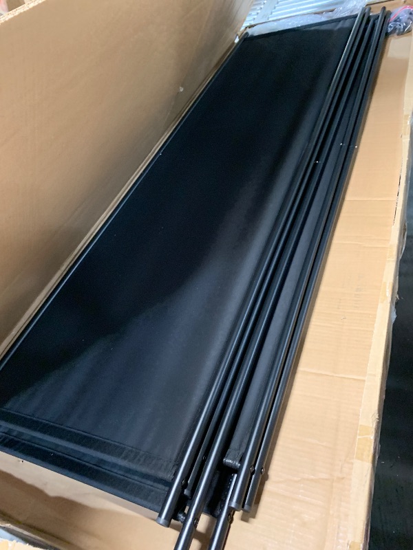 Photo 1 of ***MISSING HARDWDARE***
***STOCK PHOTO FOR REFERENCE ONLY***
Room Divider, 6 Panel Room Dividers and Folding Privacy Screens, Fabric Partition Room Dividers for Office, Bedroom, Dining Room, Study, Freestanding, Black