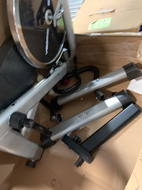 Photo 1 of ***MISSING PARTS***
***DAMAGED - SEE NOTES/PICTURES***
YOSUDA Exercise Bike, Brake Pad Stationary Bike for Home with Exclusive App, Magnetic Indoor Cycling Bike with 300 lb Weight Capacity, Low Noise, Tablet Holder and Fitness Courses for Weight Loss - Ma
