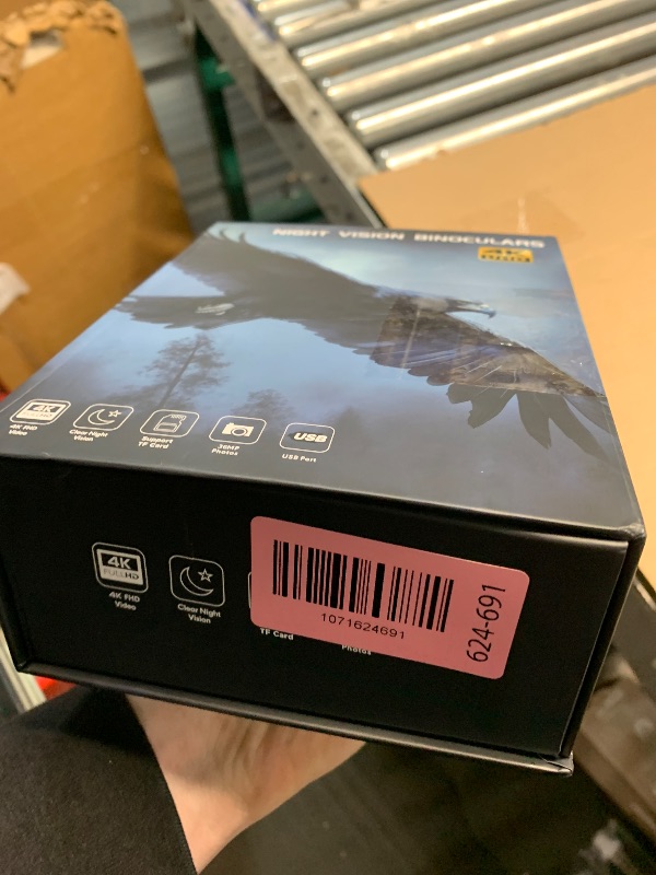 Photo 1 of ***MISSING ALL ACCESSORIES***
HEXEUM Night Vision Goggles - 4K Night Vision Binoculars for Adults, 3'' HD Screen Binoculars can Save Photo and Video with 32GB TF Card, Camouflage, NV4000C