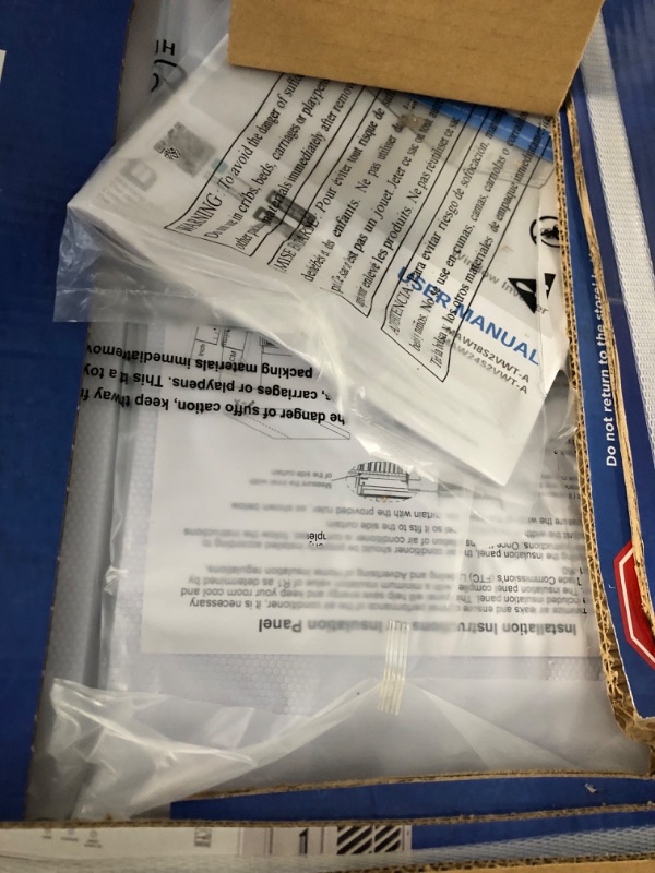 Photo 1 of ***FACTORY SEALED OPENED FOR INSPECTION ***Midea 24,000 BTU Smart Inverter Window Air Conditioner with APP, Alexa Control, 230V AC Unit Cools up to 15,00 Sq. Ft, Quiet Operation, Energy Saving, Remote & Easy Installation Kit, White
