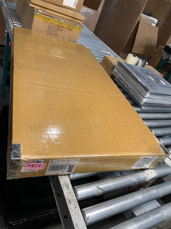 Photo 1 of ***FACTORY SEALED***10Pack Large Acoustic Panels, 48x24x0.4 inch Sound Proof Panels for Walls, Self-Adhesive Sound Panels Noise Reducing for Walls, Acoustic Wall Panel for Home Studio Office Gym & Commercial Spaces(Grey)