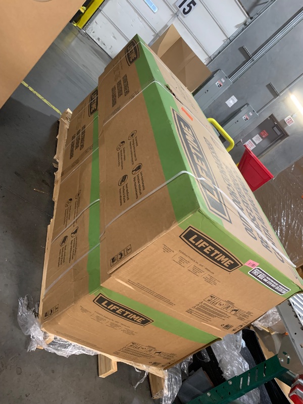 Photo 1 of ***FACTORY SEALED***Lifetime 20 x 8 Ft. Outdoor Storage Shed with Steel Reinforced HDPE Walls, Lockable Doors, Windows, Skylights, Adjustable Shelving, Slip?Resistant Floor, UV?Protected Backyard Shed