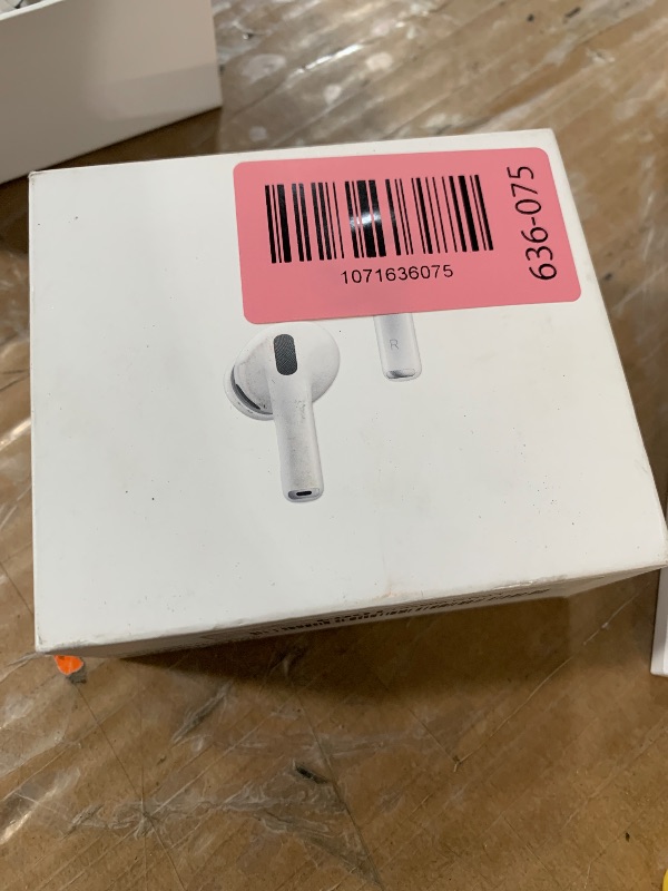 Photo 1 of ***PARTS ONLY LOCKED TO PREV. ACCOUNT***
Apple AirPods Pro 3 Wireless Earbuds, Active Noise Cancellation, Live Translation, Heart Rate Sensing, Hearing Aid Feature, Bluetooth Headphones, Spatial Audio, High-Fidelity Sound, USB-C Charging