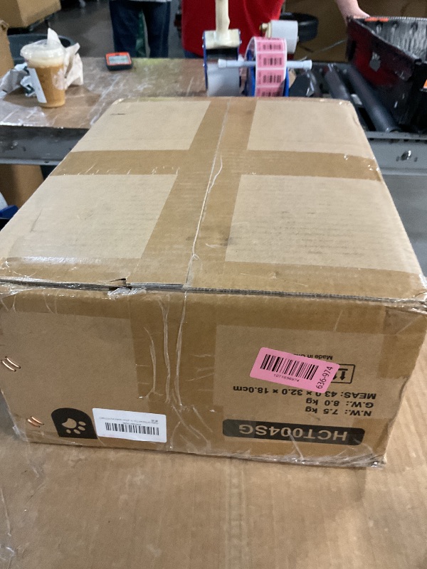 Photo 1 of ***MISSING PARTS***
Heybly Cat Tree with Toy, Cat Tower Condo for Indoor Cats, Cat House with Padded Plush Perch, Cozy Hammock and Sisal Scratching Posts, Smoky Gray HCT004SG