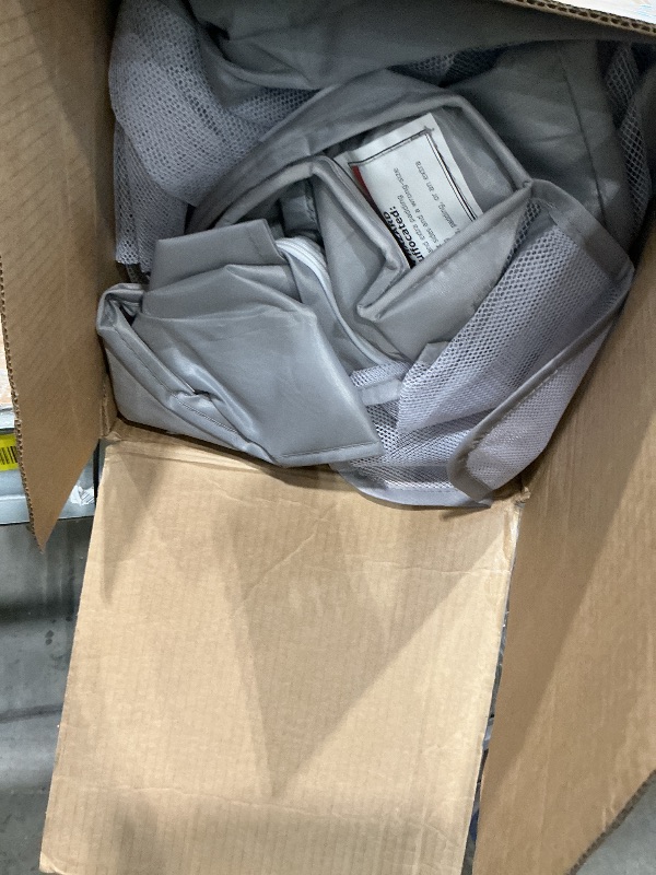 Photo 1 of **UNTESTED**
Pamo Babe 7 in 1 Pack and Play, Bassinet, Portable Crib, Diaper Changer, Magic Fold™ Quick Setup Playard with Mattress, Mosquito Net, Zipper Door, Toy Arch for Newborn to Toddler