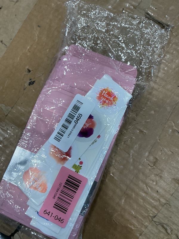 Photo 1 of 100 PCS Smell Proof Bags, Resealable Packaging Bags Matte Stand Up Foil Pouch with Clear Window, 3.94X5.9 Inch Sealable Smell Proof Pouch for Food Storage Small Business Packaging (Pink)