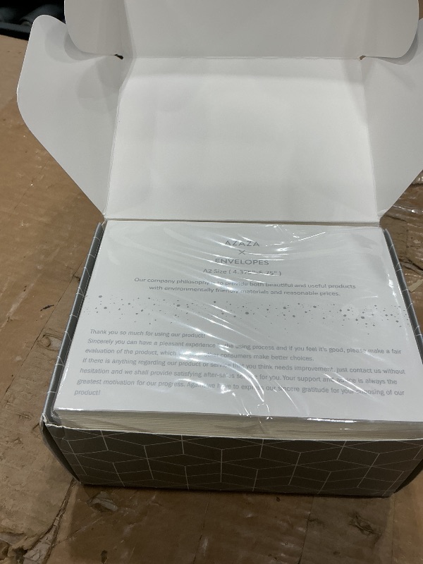 Photo 1 of 100 Pack A2 Ivory Envelopes Self Sealing Adhesive Perfect for Weddings, RSVP, Invitations, Baby Shower,Greeting Cards,Announcements, Thank You Notes| A2(4.375 x5.75 Inches)