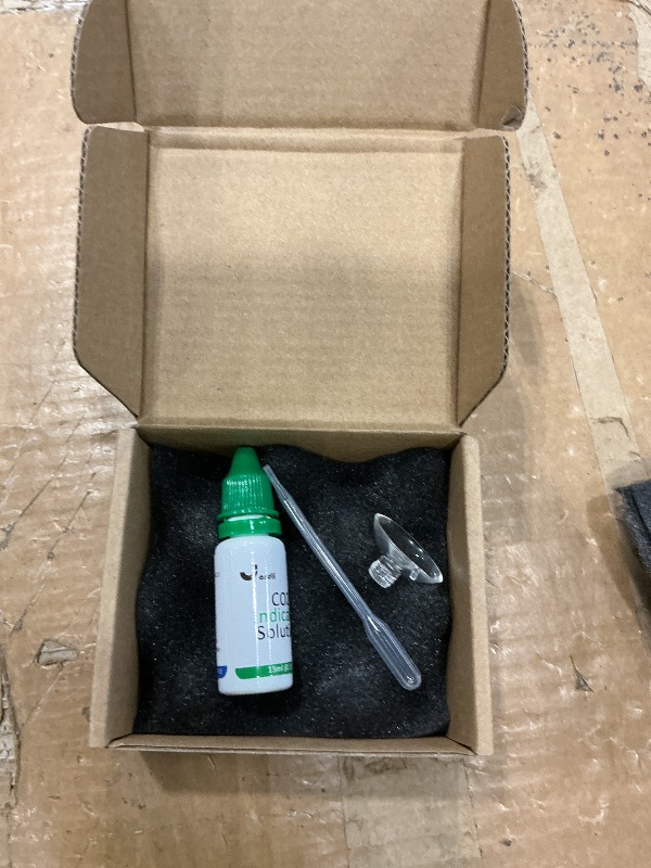 Photo 1 of *PARTIAL SET*
Glass Clip Nano CO2 Drop Checker with Solution for Aquarium Planted Tank CO2 System (Hang Drop Checker with Solution)