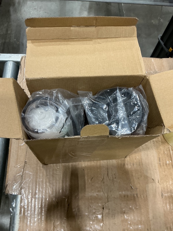 Photo 1 of [missing 1 cap] Blender Replacement Parts for Ninja, 24oz NinjavBlender Cups with To-Go Lids & 7 Fins Extractor Replacement Blade for Ninja Auto iQ Blenders BL480-30 BL642-30 BL682-30 BN401 BN751 BN801 BL2012 NN102