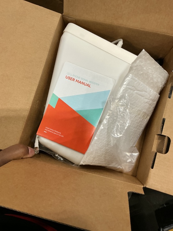 Photo 1 of *MISSING PARTS - see clerk notes*
Cell Phone Booster for Home & Office,Up to 2,000 sq ft,Cell Phone Signal Booster with Band 66/25/2/4/5/12/13/17,Boost 5G 4G Data for All U.S. Carriers FCC Approved Cell Booster