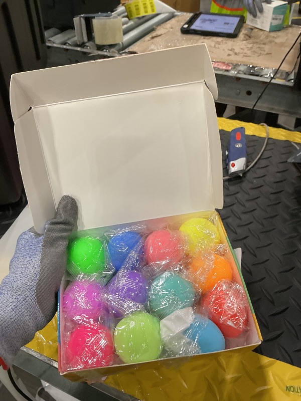 Photo 1 of 12 Pack Slow Rising Stress Ball,Stress Balls for Kids Adults,Stretchy Fidget Toys for Stress Relief,Hand Therapy Sensory Squishy Ball, Squishy Toys for Kids, Classroom Prize Box Party Favors