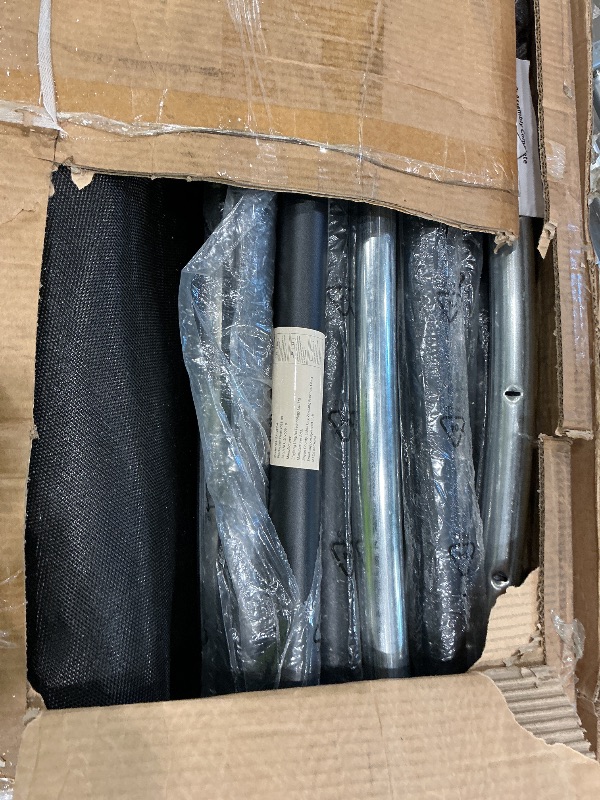 View 3 of ***PARTIAL SET MISSING BOX 2***** Yohood Trampoline Outdoor 12FT 14FT, Recreational Trampolines with Enclosure Net and Ladder, ASTM Approved for Kids and Adults, with Additional 8 Stabilizer Bars and Anti-Rust Coated Galvanized Frame