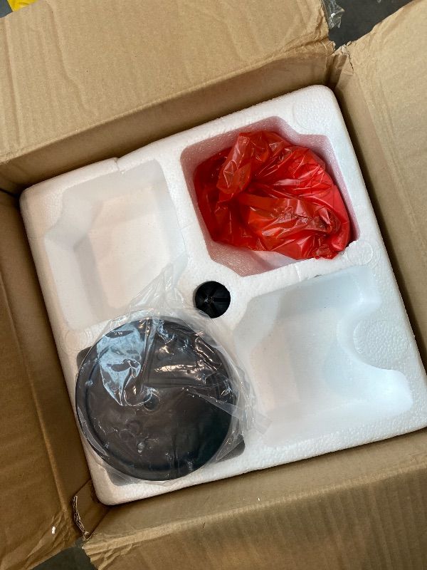 Photo 1 of [Part Broken, See Live Photos] AXILAND Moravian Star Light Flush Mount Ceiling Light with Seeded Glass Shade Black for Living Room Bedroom Bathroom Hallway