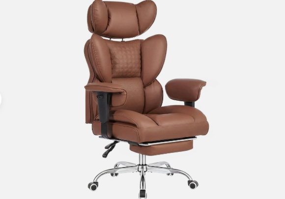 Photo 1 of [Black Color] Office Chair Gaming Executive Big Tall Ergonomic Adjustable Armrest Black DUMOS