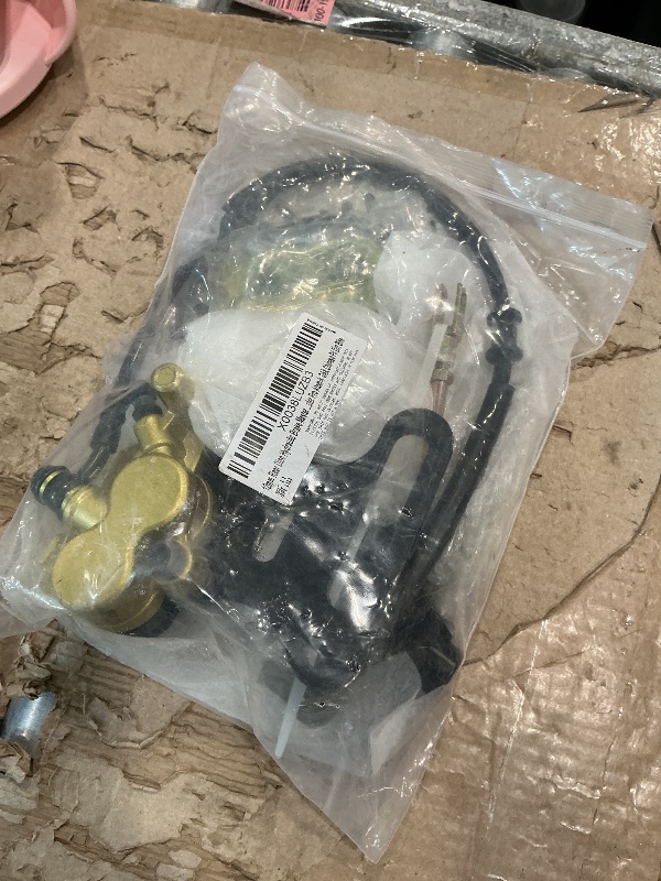 Photo 1 of 12mm Rear Disc Hydraulic Brake Master Cylinder Caliper Assembly Pad for 70cc 90cc 110cc 125cc 140cc 150cc SSR apollo Taotao Coolster Roketa SDG 107 Pitster Pro Atomik Sikk Chinese Pit Dirt BIke