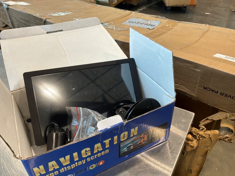 Photo 1 of [Non-functional, needs repairs] Truck GPS Navigation 9" for Truck & RV Drivers – Custom Routing by Size & Weight, Free Lifetime Map Updates, Voice Directions, Speed Alerts, Lane Assist, Offline GPS System
