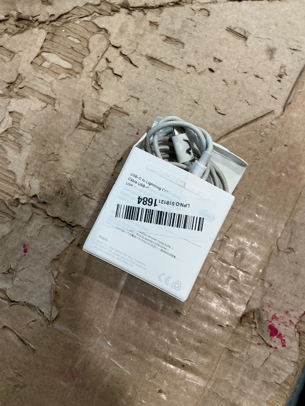 Photo 1 of **UNTESTED**
Apple USB-C to Lightning Cable (2 m)