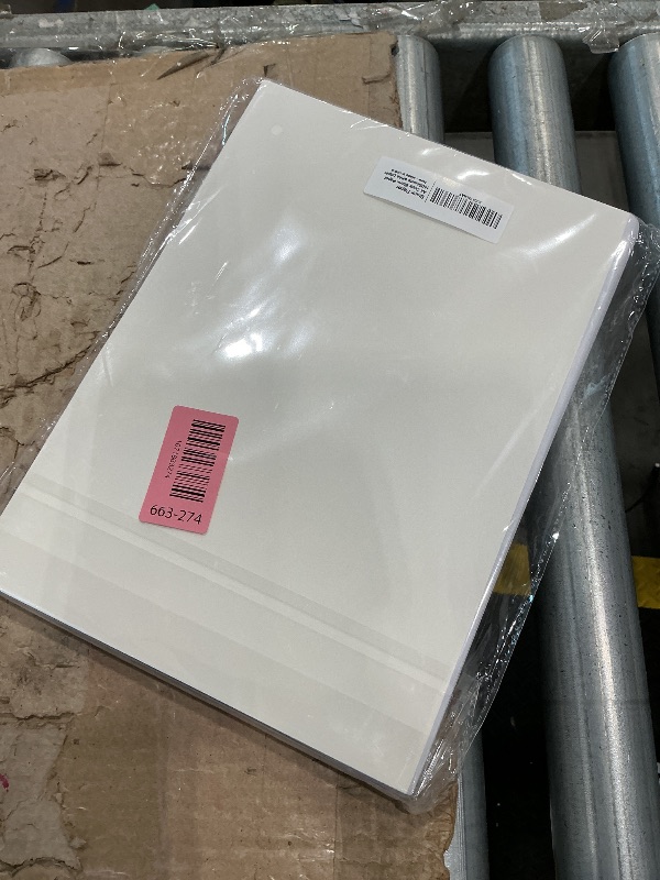 Photo 1 of (3-Pack) Premium Printer Paper, A4 (8.3"x 11.7") Blank Copy Paper, Unpunched, Blank Papers, 28lb Bond/100gsm, 150 Sheets/300 Pages