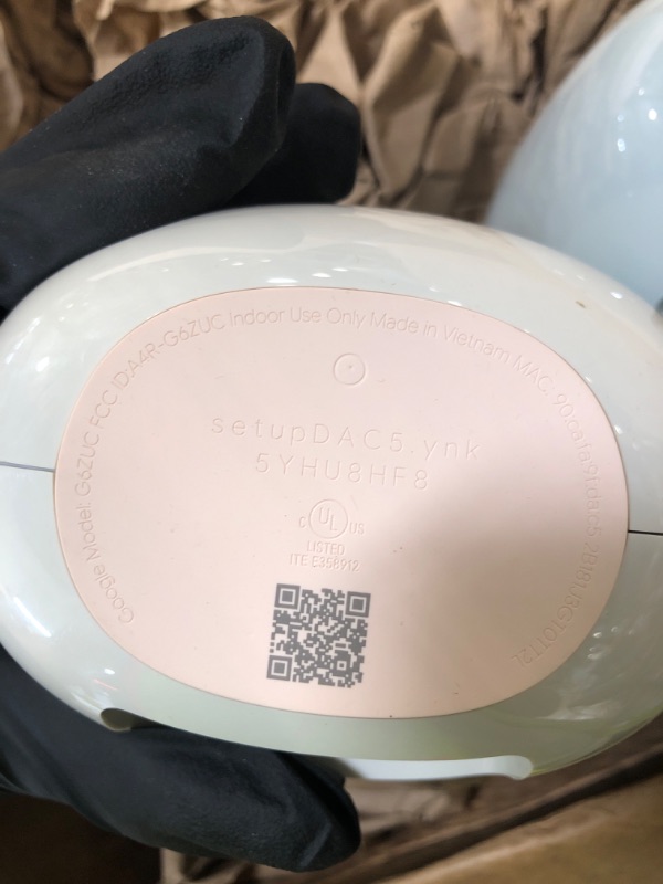 Photo 1 of [ONE OF TWO WORK - CABLES MISSING] Google Nest WiFi Pro - 6E - Reliable Wi-Fi System with Fast Speed and Whole Home Coverage - Mesh Wi-Fi Router - 2 Pack
