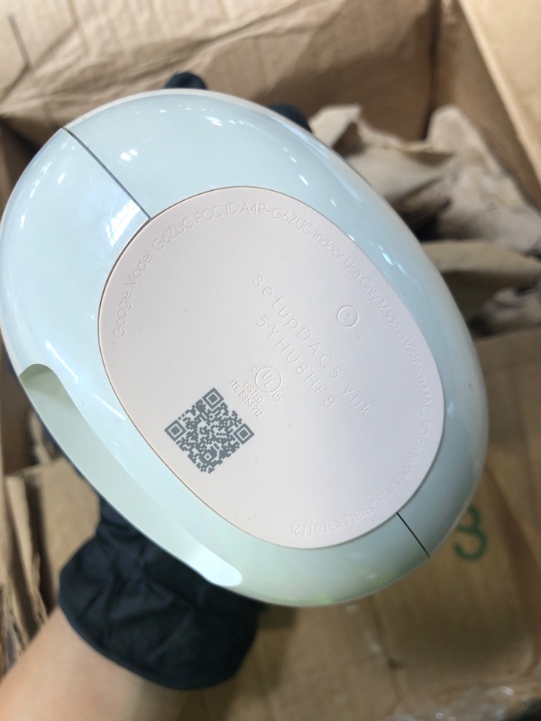 Photo 1 of [ONE OF TWO WORK - CABLES MISSING] Google Nest WiFi Pro - 6E - Reliable Wi-Fi System with Fast Speed and Whole Home Coverage - Mesh Wi-Fi Router - 2 Pack