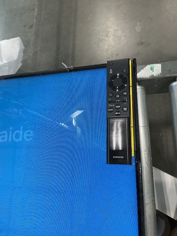 Photo 1 of ***MISSING CABLES*** Samsung 58-Inch Class Crystal UHD U8000F 4K Smart TV (2025 Model) Endless Free Content, Crystal Processor 4K, MetalStream Design, Knox Security, Alexa Built-in