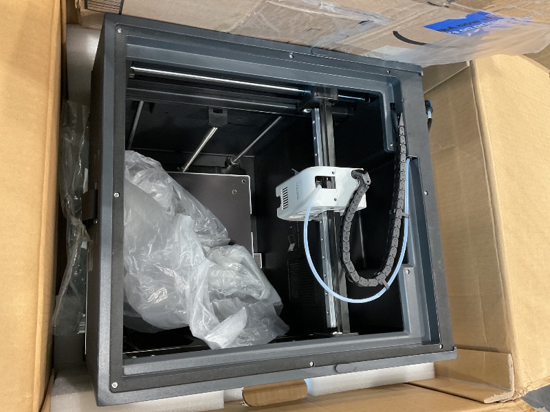 Photo 1 of [SOLD FOR PARTS] QIDI Q2C Combo 3D Printer, Enclosed FDM, New Generation Leveling Sensor Full Auto Leveling, 600mm/s High Speed, 270x270x256mm Build Volume, 370? Bimetal Hotend Unlock PPS-CF, from Beginner to Expert
