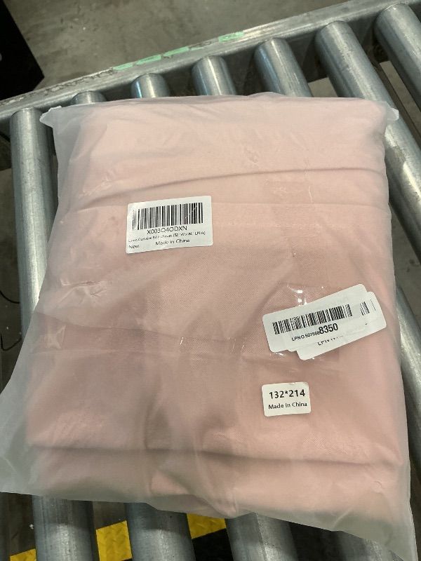 View 2 of **Similar item**
MIULEE Light Pink Room Darkening Curtains Thermal Insulated Drapes Solid Window Treatment Set Grommet Top Light Blocking Blackout Curtain for Living Room/Bedroom 2 Panels 52 x 84 inch Baby Pink