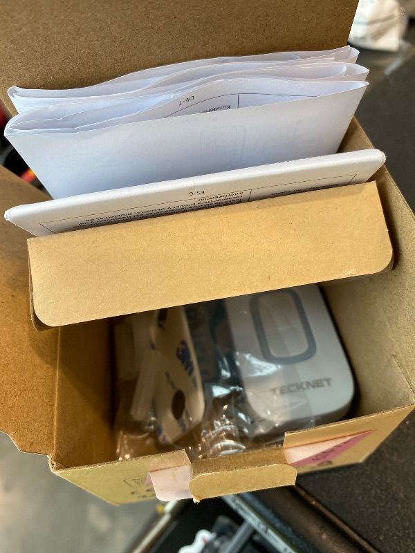 Photo 1 of *MISSING PARTS*
TECKNET Longest 1300 Feet Wireless Doorbell with RGB Alarm Lighting,Battery-Powered IP66 Waterproof Design,60+Chimes & 5-Level Volume for Home/Apartment/Classroom/Business,4.5-Year Battery Life,White