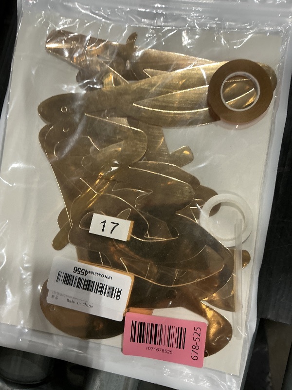 Photo 1 of 17th Birthday Decoration Happy Birthday Banner 17 Years Old Party Supplies Helium Balloons Number 17 Latex Foil Balloon, Rose Gold Party Decoration
