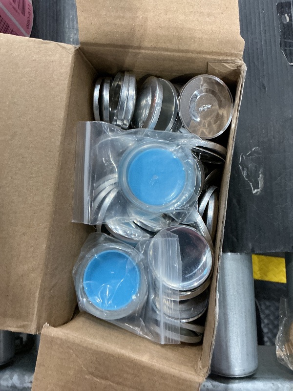 Photo 1 of 100 Sets Cover Buttons Kit with Tools - Size 60/1.5 Inch DIY Fabric Cloth Cover Buttons with Wire Backs