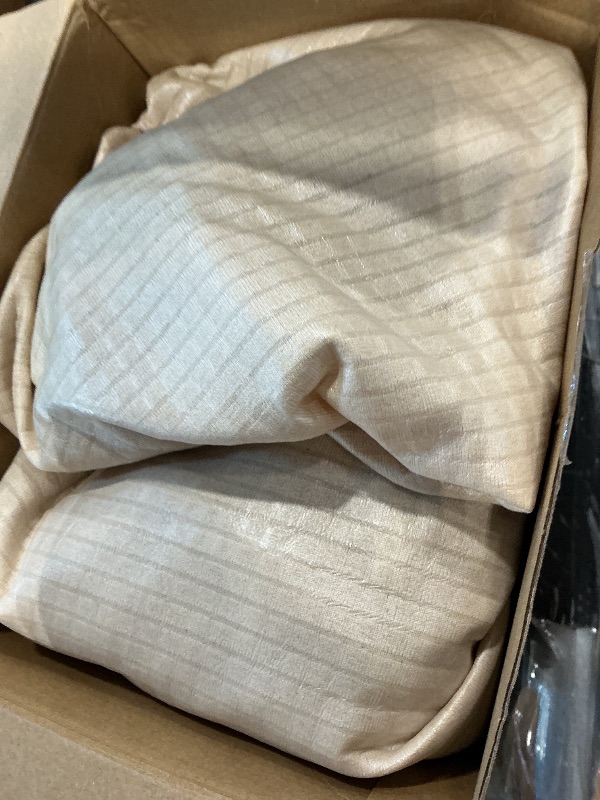 Photo 1 of [Used, Please wash] Newwiee 5 Waterproof Patio Stretch Sofa Cushion Covers Outdoor Cushion Covers Replacement Couch Slipcovers Sofa Seat Cover Soft Flexibility Chair Cushion Cover Furniture Protector for Pet (Beige)