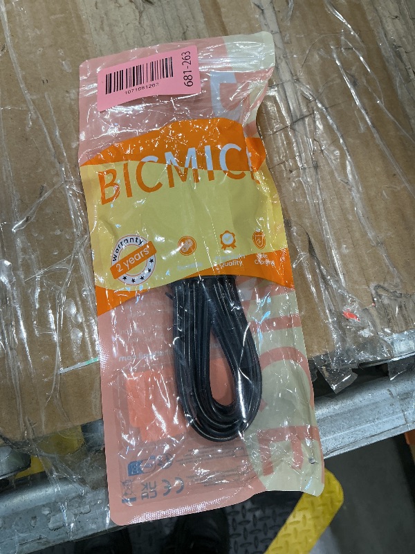 Photo 1 of [UL Listed] 6ft 18AWG 7A 125V AC Power Cord 2 Prong Cable Non Polarized (NEMA 1-15P to IEC-320-C7)