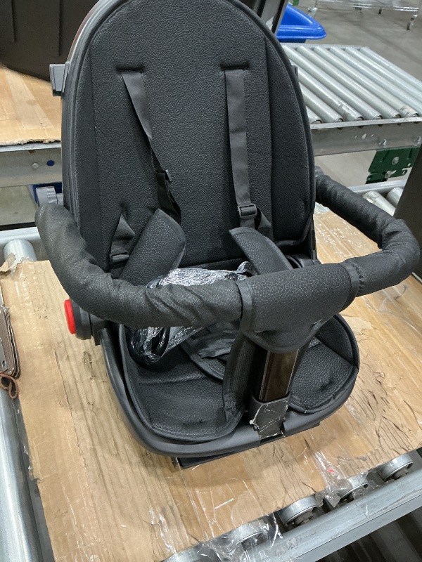 Photo 1 of ***SEE COMMENTS*** BABY JOY 2 in 1 Baby Stroller, High Landscape Convertible Bassinet Stroller with Reversible Seat, Adjustable Backrest & Canopy, Foldable Pushchair Pram Stroller for Newborn Toddler 0-36 Months (Black)